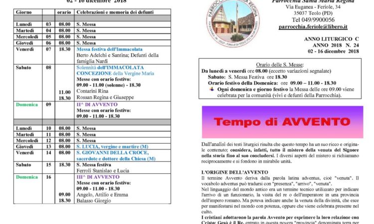 thumbnail of bollettino parrocchiale 02-12-2018 16-12-2018