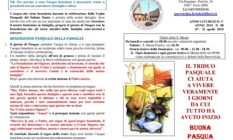 thumbnail of bollettino parrocchiale 07-04-2019 21-04-2019