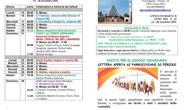 thumbnail of bollettino parrocchiale 14-11-2021 28-11-2021