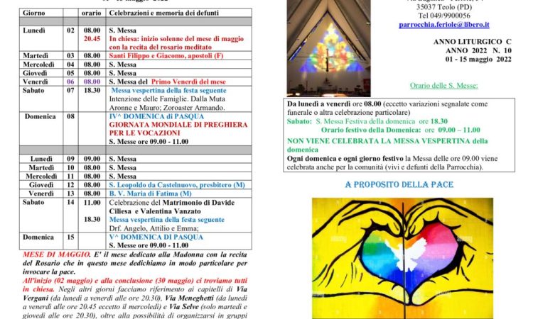 thumbnail of bollettino parrocchiale 01-05-2022 15-05-2022