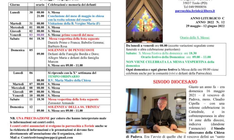 thumbnail of bollettino parrocchiale 29-05-2022 12-06-2022