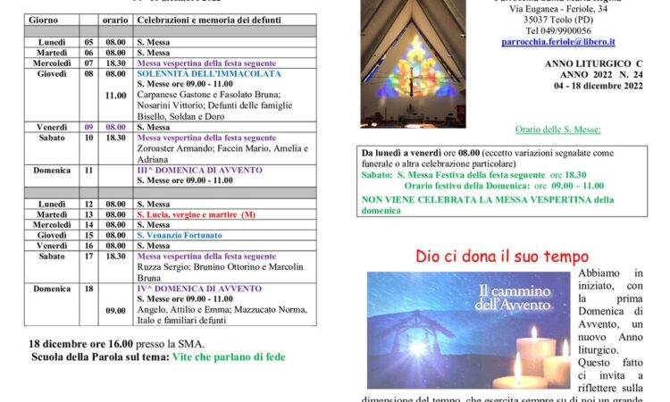 thumbnail of bollettino parrocchiale 04-12-2022 18-12-2022