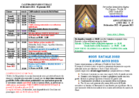 bollettino parrocchiale 18-12-2022 01-01-2023