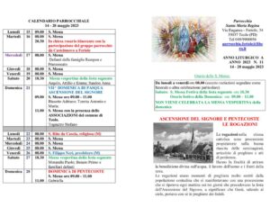 thumbnail of bollettino parrocchiale 14-05-2023 28-05-2023